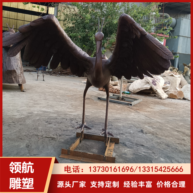 动物雕塑  纯铜铸做  园林雕塑